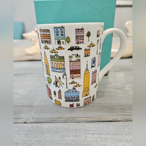 New Tiffany & Co 5th Ave Coffee Mug with Box Retired - Picture 3 of 7